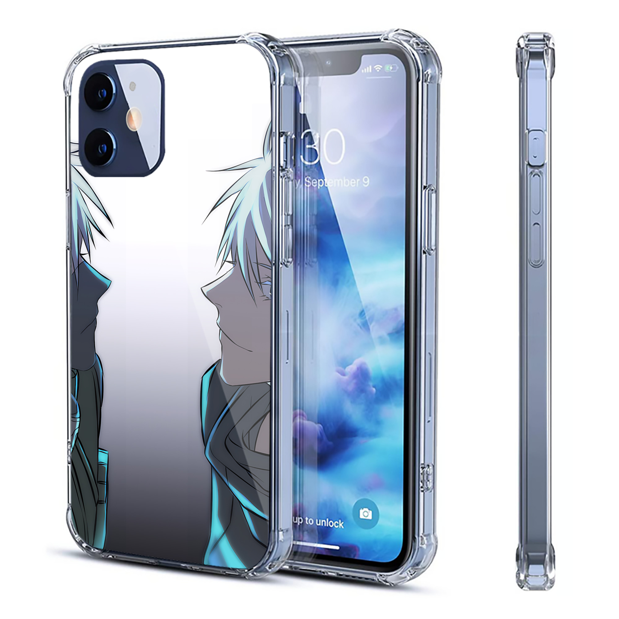 （画像用） SPY×FAMILY间谍家家酒 【iPhone 12シリーズ対応】透明スマホケース（クリアソフトケース）